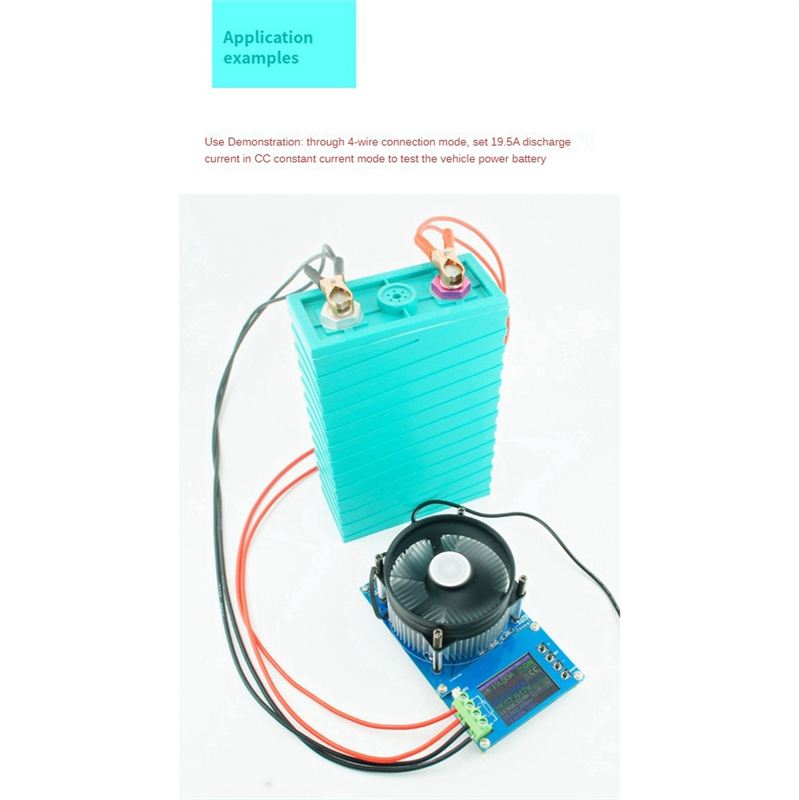 1Set DTL150 4-WIRE Capacity Tester 150W Electronic Load Tester 20A Discharge Meter US Plug EU Plug. 