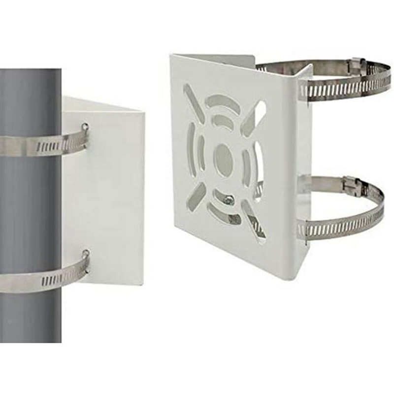 2X Universal Vertical Pole Mount Adapter, with 4 Loops, Wall Mounting Loop Bracket. 