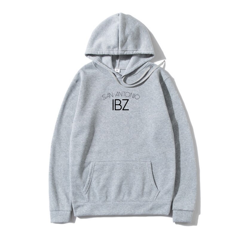 San Antonio Ibiza Outerwear Airpor Lads Holiday Girls Men Women Beach Summer Hoodys 100% cotton Hoody Outerwear wholesale Hoody