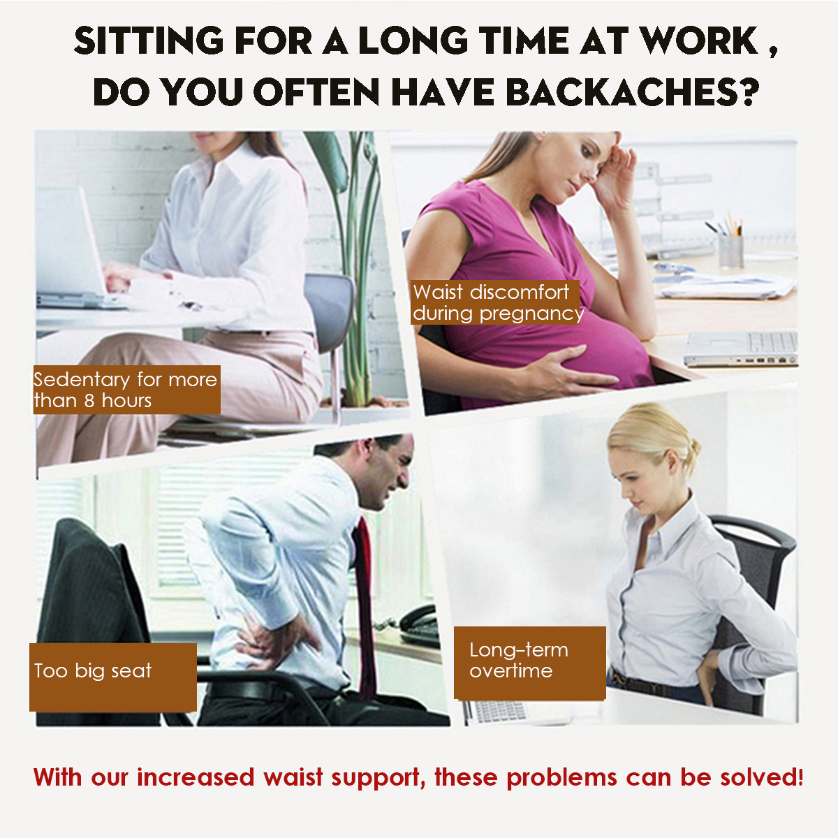 Make you feel comfortableBed Rest Backrest Pillow with Arms Reading Plush Lumbar Support Home Office. 