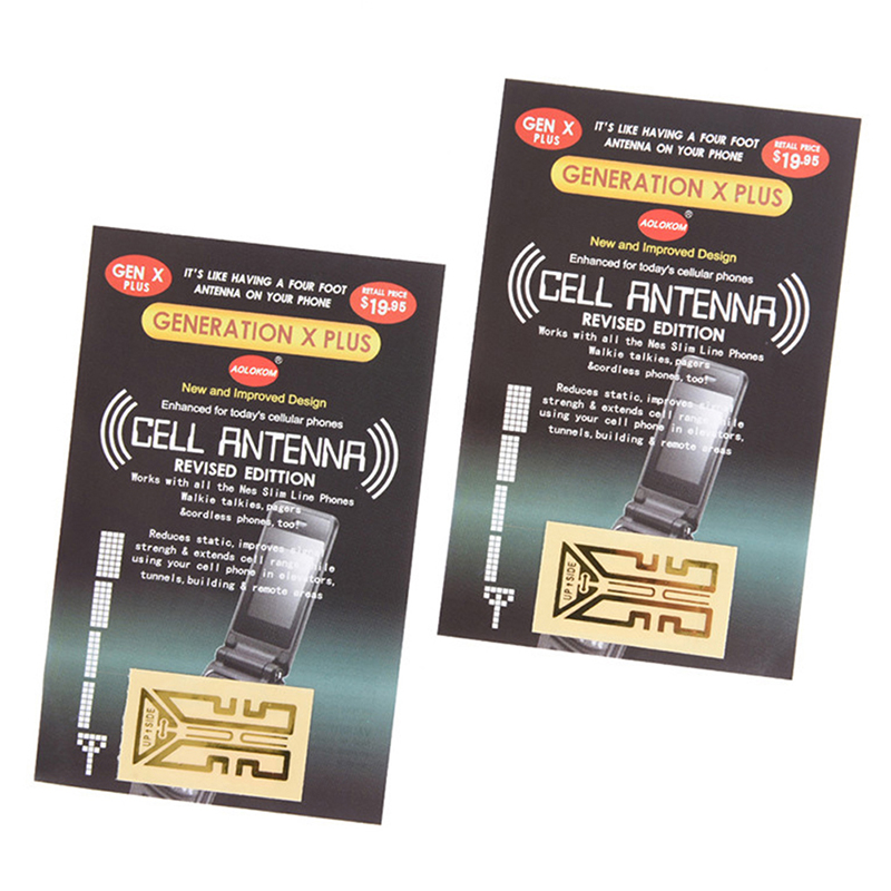 2*signal Enhancement Stickers Mobile Phone External Antenna Signal Amplifier Tetuo. 