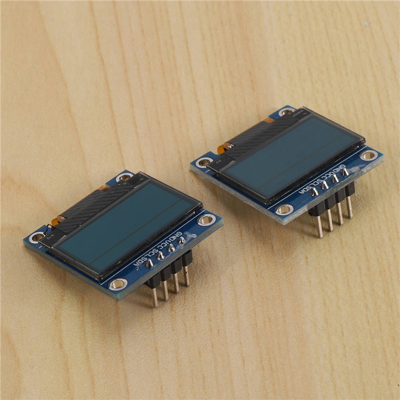8Pcs OLED Display Module I2C IIC 128X64 0.96 Inch Display Module SSD1315 for R3 with Pins