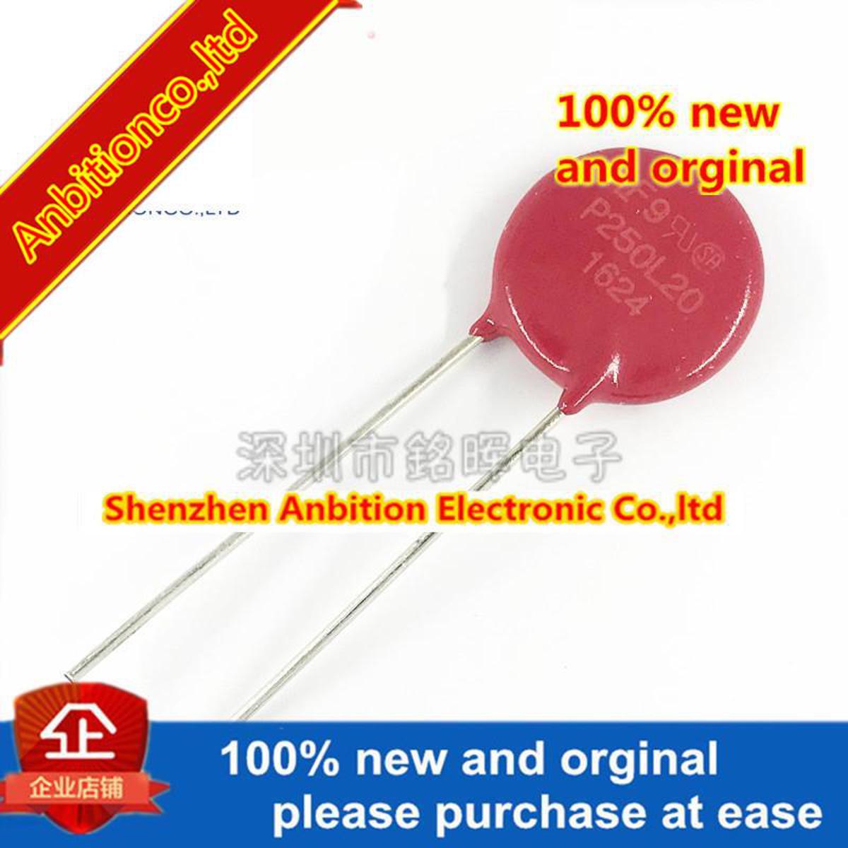 10pcs 100% new and orginal V250LA20AP P250L20 V250LA20A Varistor 250V 500pF diameter 14MM in stock