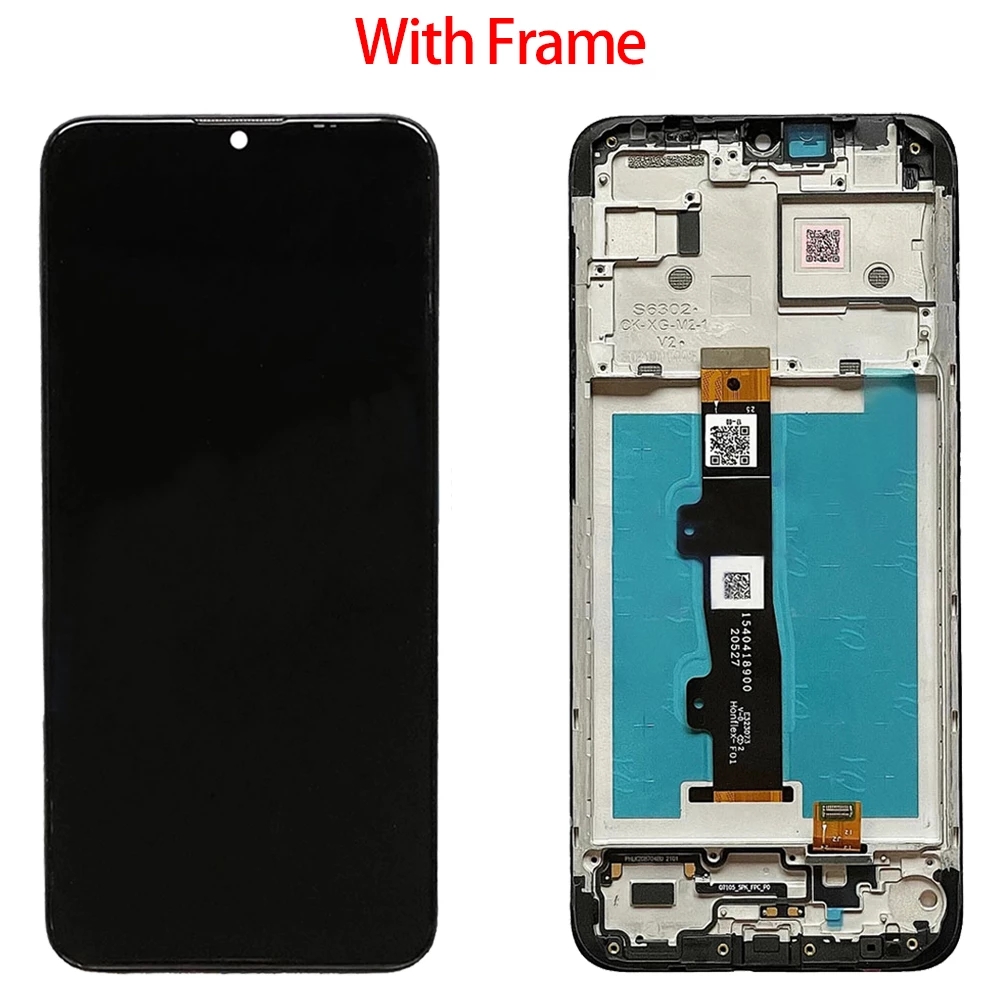LCD With Frame For Motorola Moto E7 Power E7i Power Display Touch Screen Digitizer Assembly Replacement Parts. 
