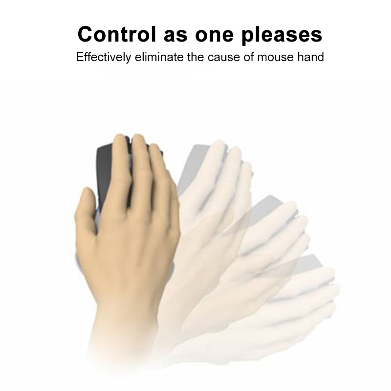 Silicone Wrist Support Mouse Pad Palm Rest Office Hand Rest Right Hand Version. 