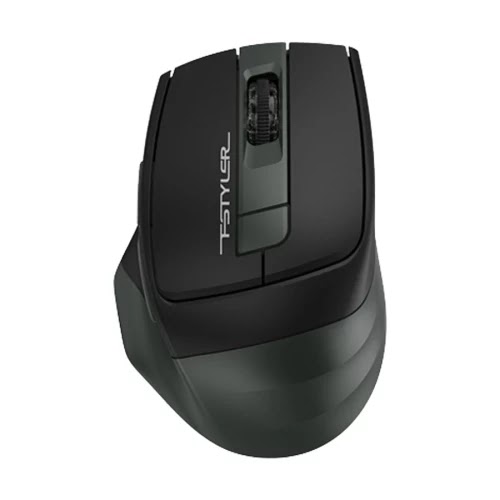 A4TECH FB35C FStyler Bluetooth Midnight Green Dual Mode Rechargeable Mouse. 