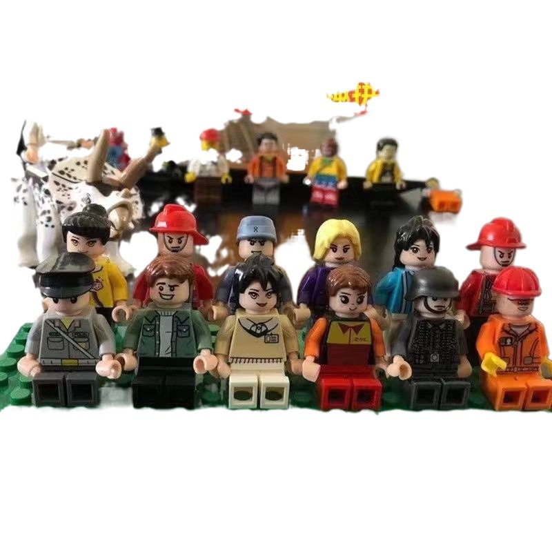 Compatible with LEGO NINJAGO® Ultraman Spider-Man bricks, minifigures, toy boy building bricks. 
