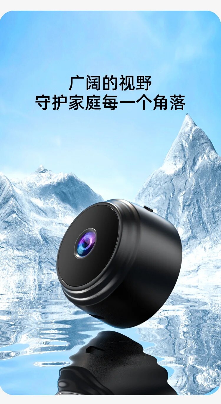 badgeA9 Mini Camera 1080P ip camera HD Version Micro Wireless Camera Motion Detection Security camera wifi Camera. 