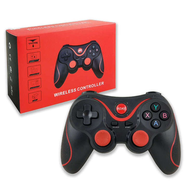 T3 Bluetooth Wireless Game Controller With Holder. 