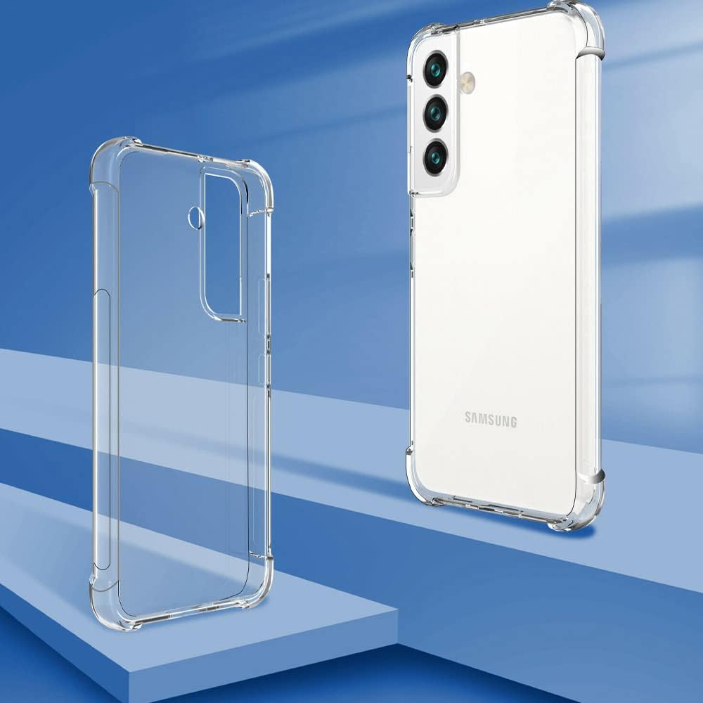 Samsung Galaxy S21 Plus 5G Transparent Soft & Flexible TPU With Bumper Mobile Cover