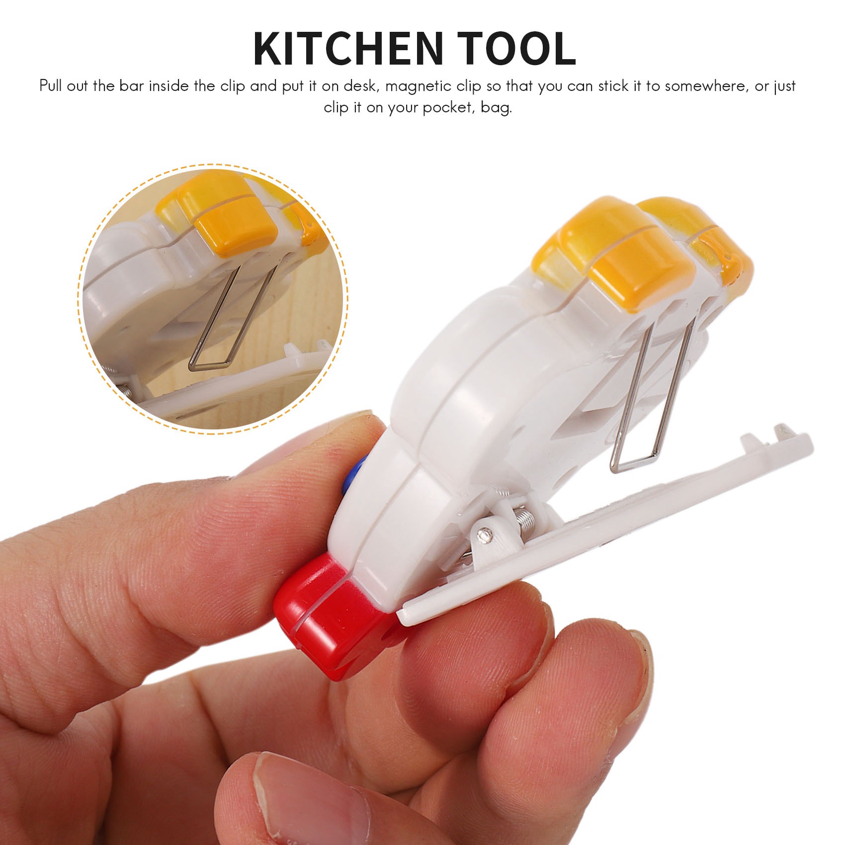 Kitchen LCD Digital 99 Minute 59 SEC Countdown Clip Hen Alarm Timer Tool. 