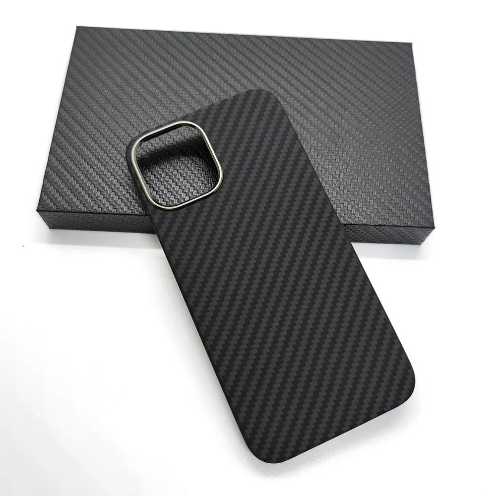 Carbon fiber case for iPhone 12 pro15 14 13 pro max case Ultra-thin Aramid fiber phone Cover for iPhone 13 pro15 14 12 pro max. 