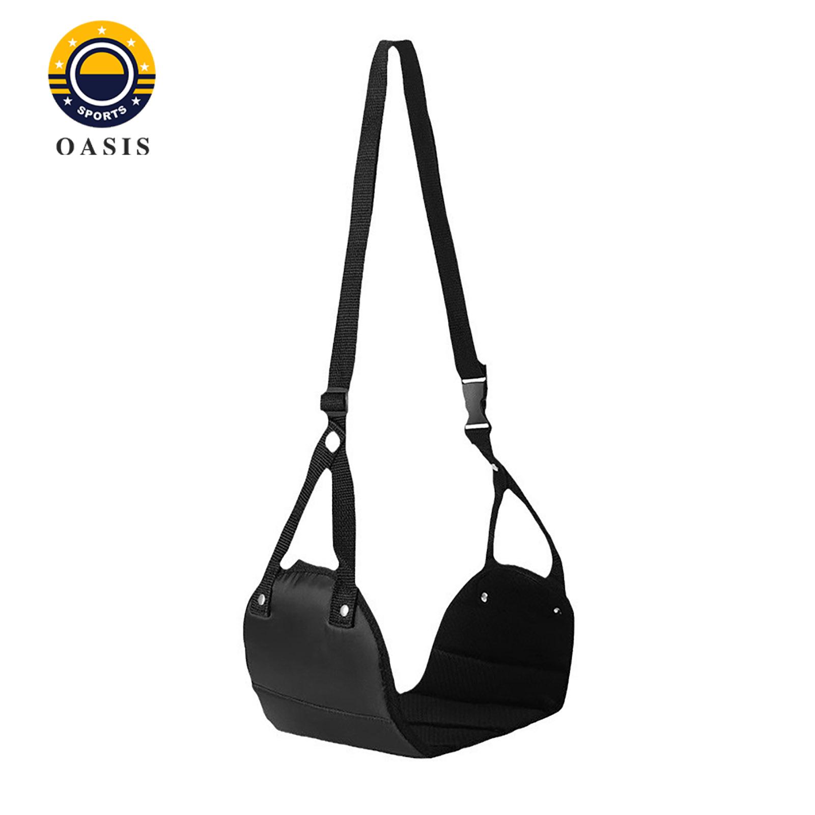 Oasis Hanging Foot Hammock Adjustable Portable Foot Hammock for Office Desk Travel Relaxing Under-desk Feet Rest Hanger Lightweight Compact Travel Essential Airplane Foot Rest