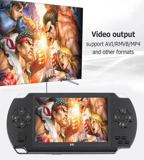 PSP Game Player Console 4.3 inch Screen 8GB Memory. 