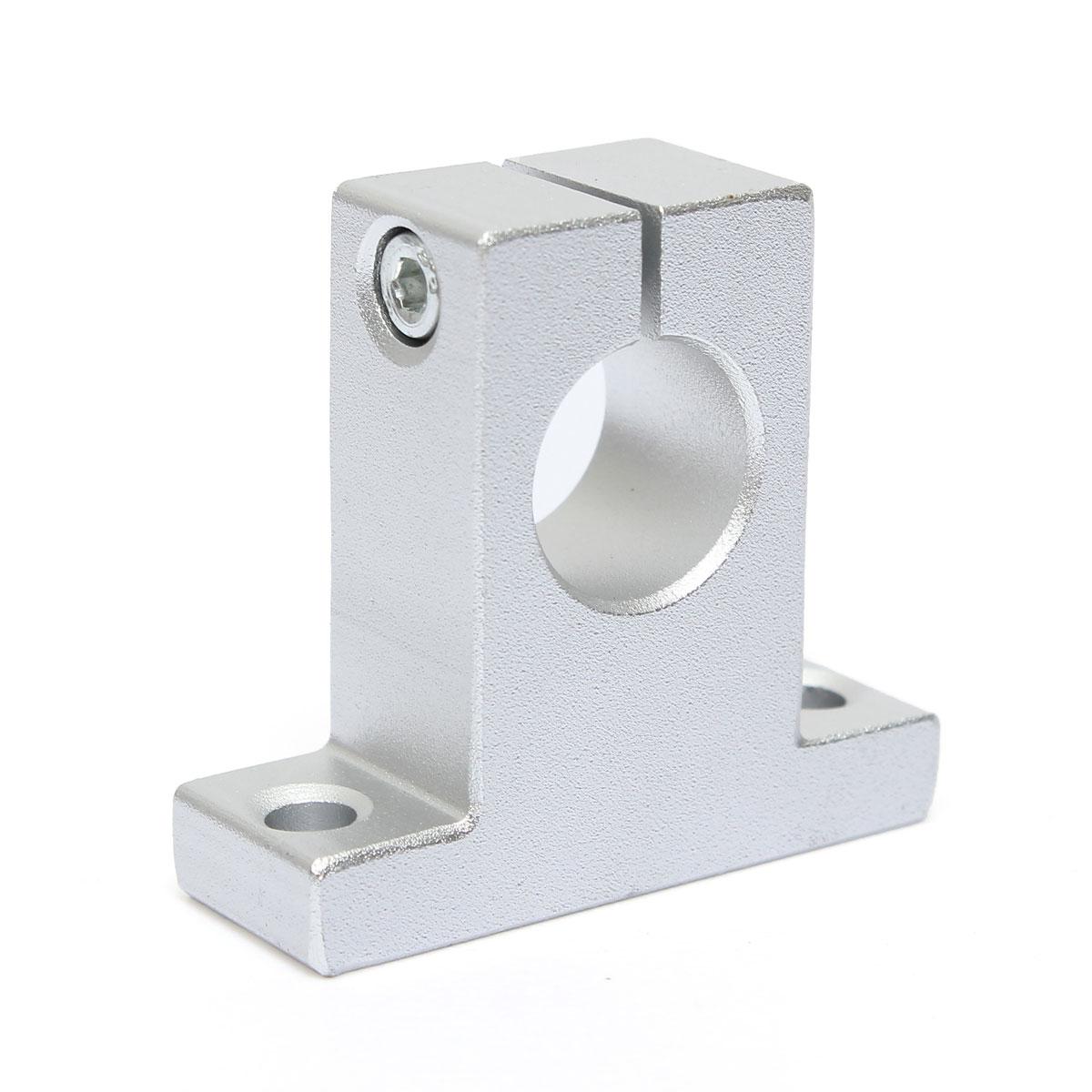 16mm SK16 Motor Chrome Linear Rail Shaft Guide Support Bracket / Bearing Step. 