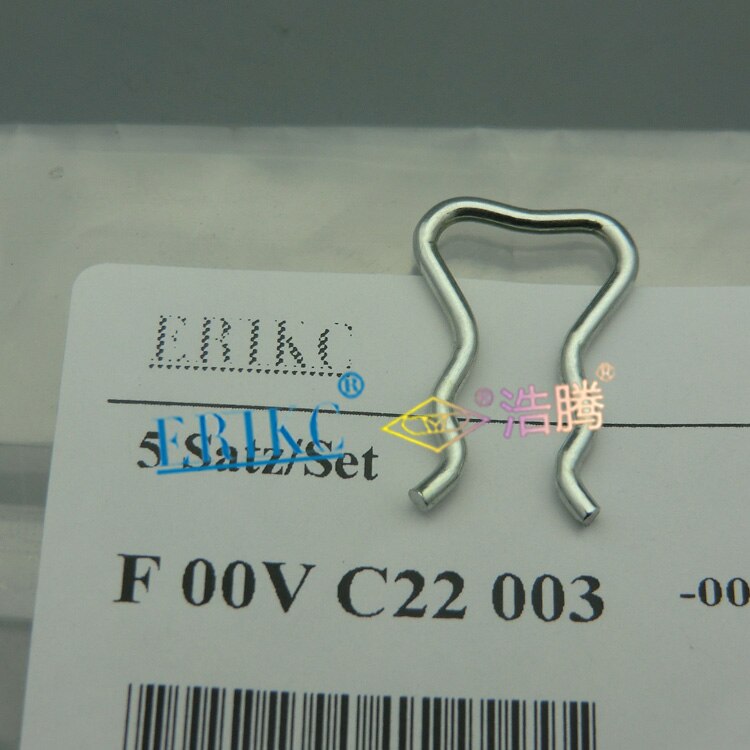 【Alizeker Mall】ERIKC F00VC22003 Diesel engine clip F00V C22 003 and fuel system injectors injector spare parts valve Clip F 00V C22 003. 