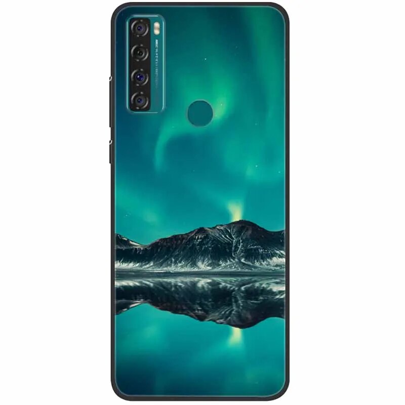 For TCL 20 SE 20R 5G Case Silicone Soft Painted Phone Funda for