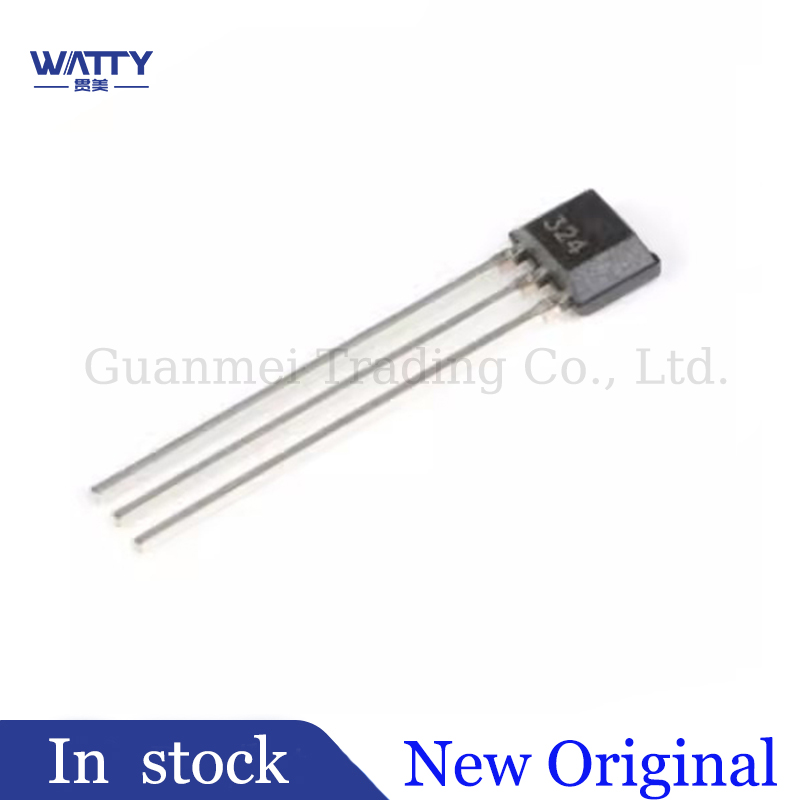5Pcs/Lot   A1324LUA  A1324 324 02 SIP3 Hall Effect Sensor High precision IC TO92. 