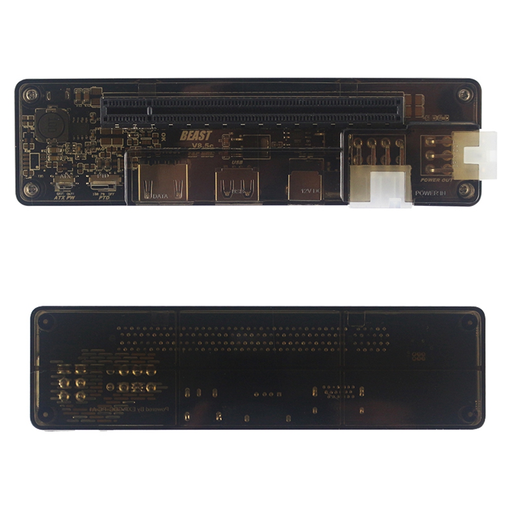 PCI E EXP Video Card Docking Station Laptop with Expresscard Cable. 