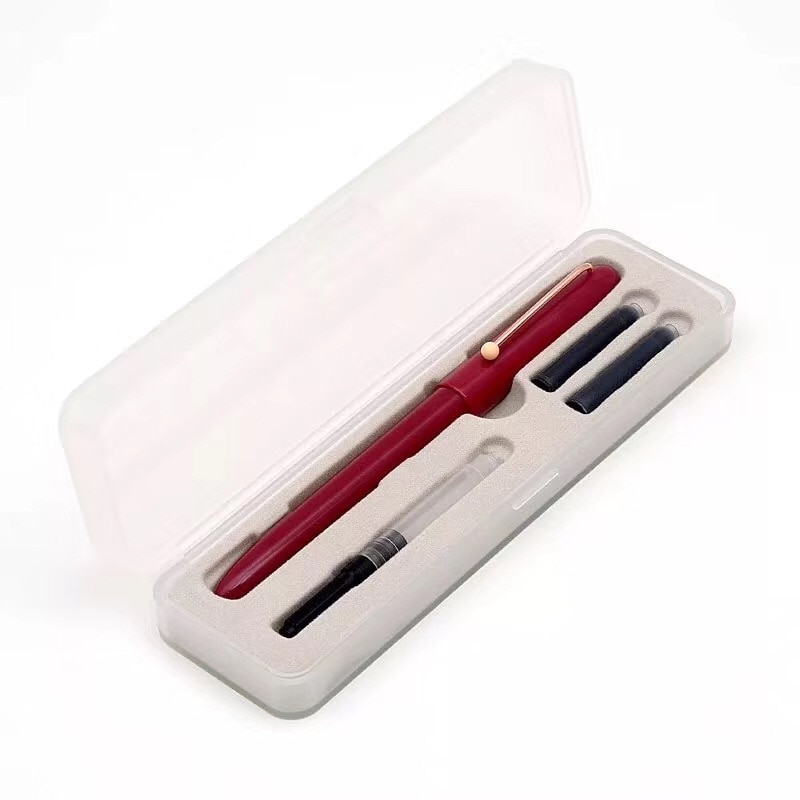 【Hey my home】KACO RETRO Fountain Pen High-end Converter Extra Fine Colorful Version Box Office. 