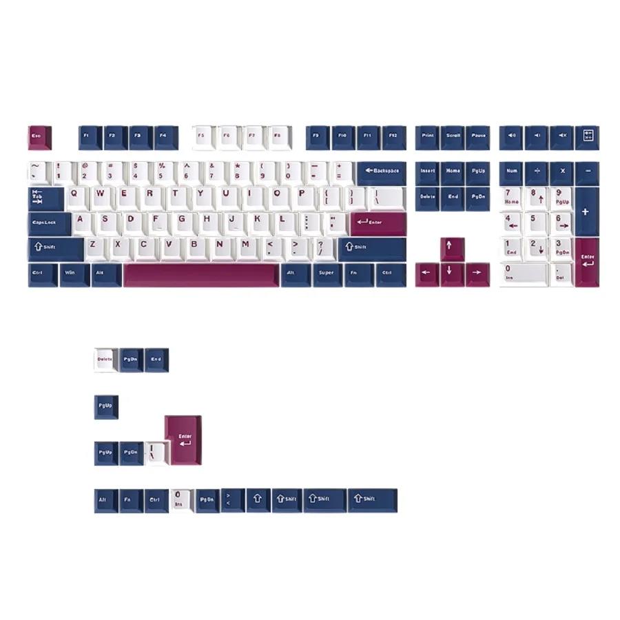 GMK Keycap Double Shot 126 Keys PBT Cherry Keycaps Mechanical Game Keyboard Wireless for MX Switch Keycap GMK67 GMK87. 