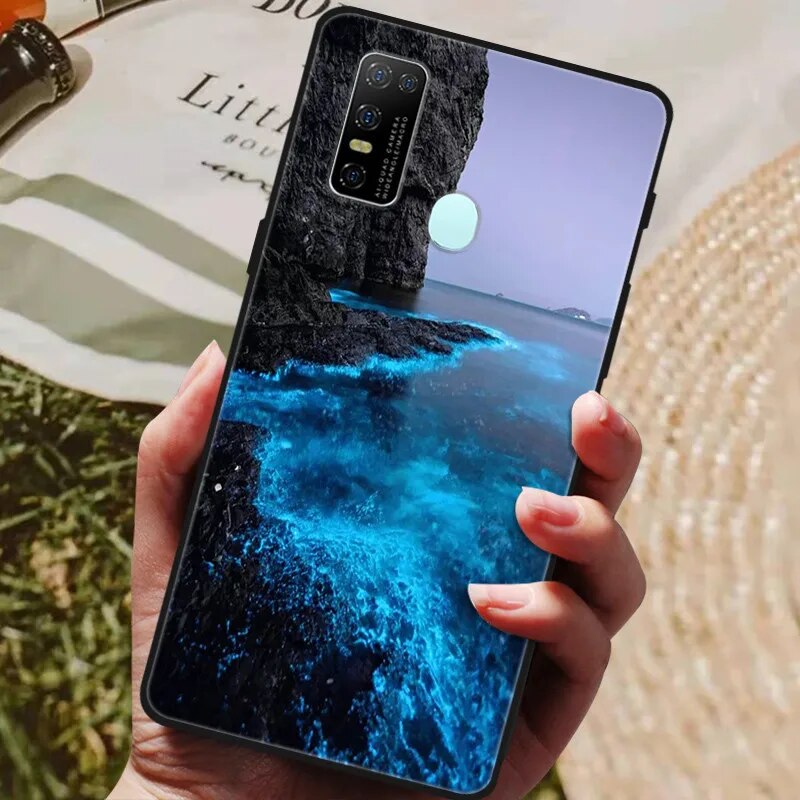 For TCL 20 SE Case Soft Silicone Phone Back Cover For TCL 20 SE TCL20SE TCL20 20SE Cases Coque for TCL 20SE Fundas bumper Shell. 