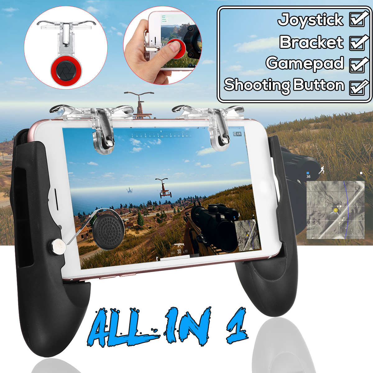 Surprise Mobile ph one Game Trigger Joystick Gamepad For PUBG Fortnite Shooter Controller