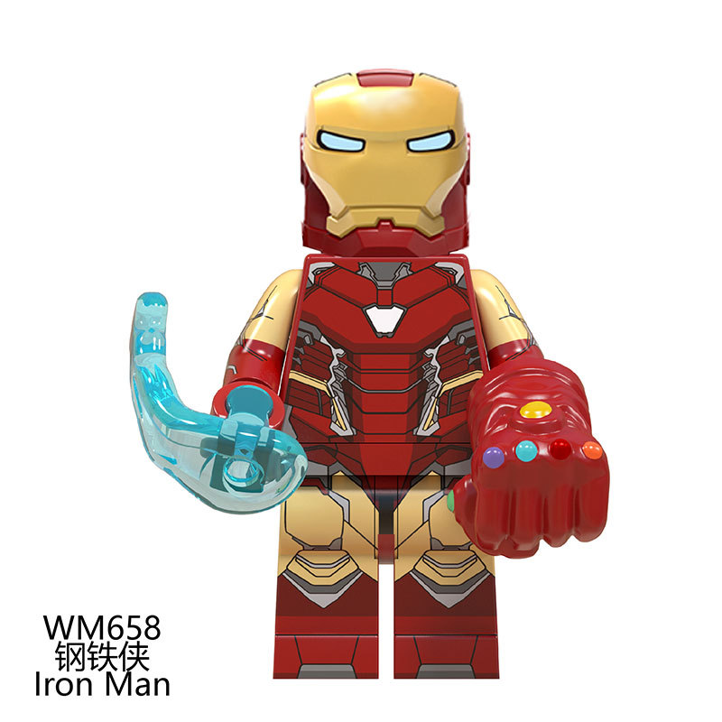 WM6056 Avengers 4 Movie Series Building Block Minifigure Eagle Eye Thor Building Block Children's Toy. 