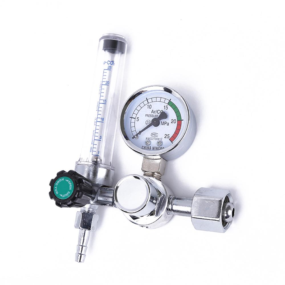 0-25Mpa Argon Regulator CO2 Mig Tig Flow Meter Gas Regulators Flowmeter Welding Weld Gauge Pressure Reducer. 