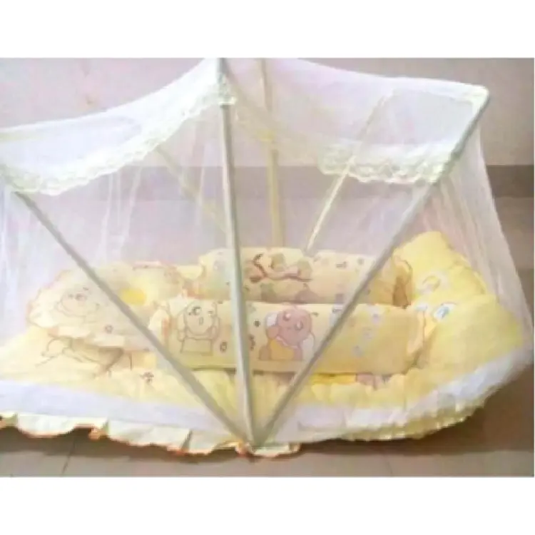 Baby bed with mosquito net hot sale large size