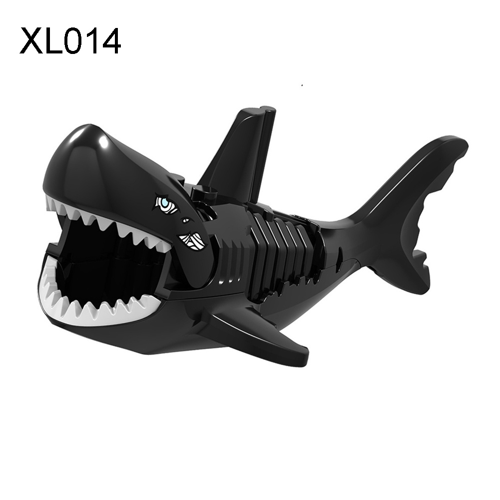 3D Ghost Shark Animal Puzzles DIY Building Blocks Model Early Learning Kids Toy. 