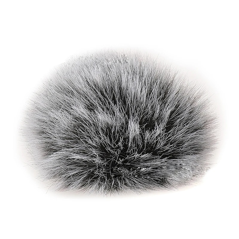 F3MA VideoMicro Microphone windscreen Deadcat Wind Shield, Furry Wind Muff for DJI MIC. 
