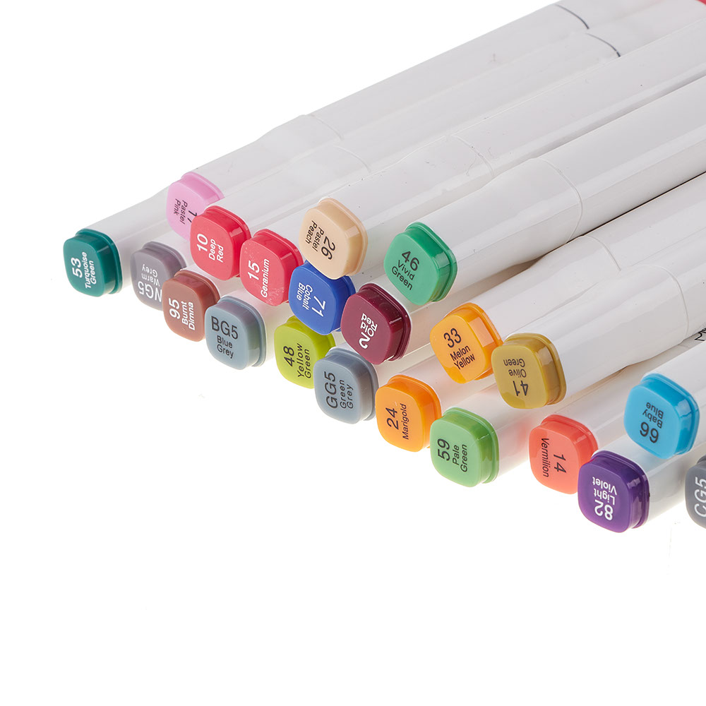 24 Colours Touch Bool Art Dual Tip Head Marker N0:CY-811. 
