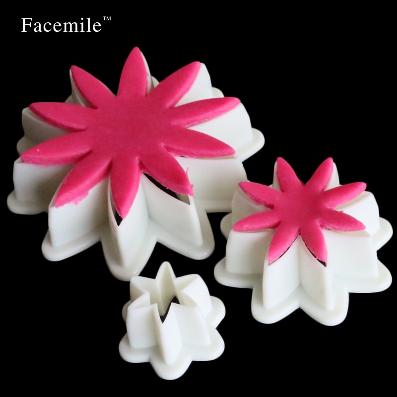 Daisy Flower Cookie Sunflower Plunger Gift decorating tools Cupcake Kitchen fondant Kitchen accessories Gift mold Stand 01112. 