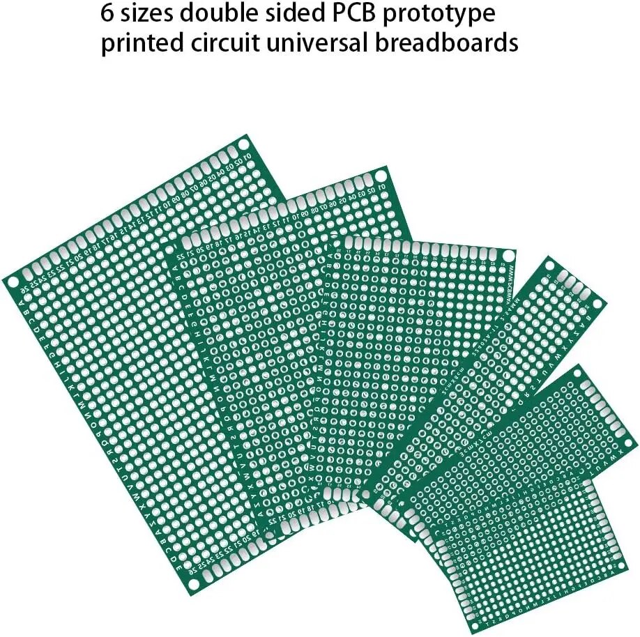 Sscon 3Pcs 9x15cm Double Sided Prototype PCB Universal