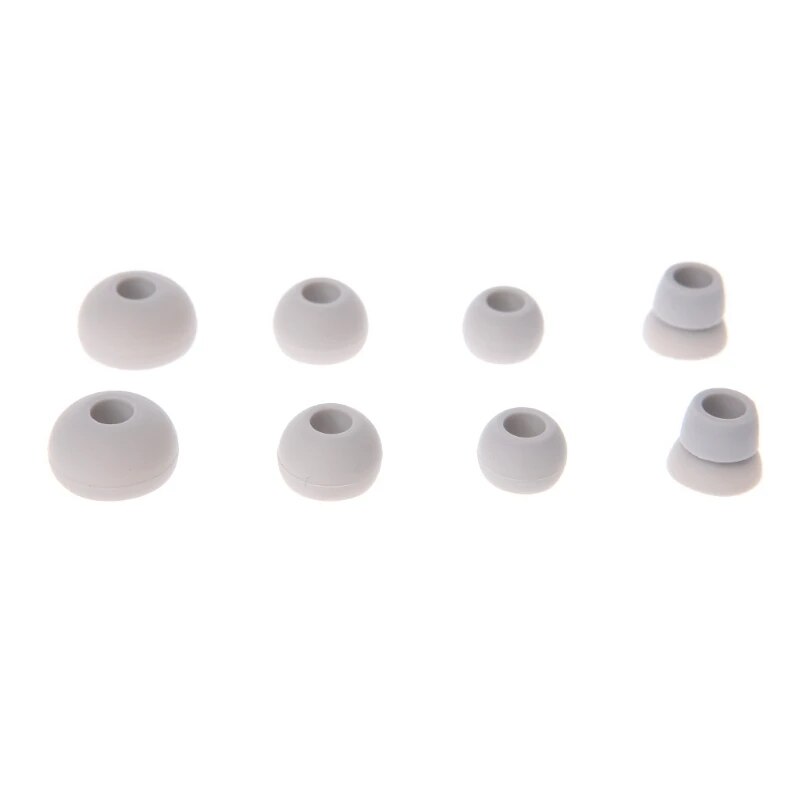 4 Pairs Silicone Earbud Tips Replace For Beats Powerbeats 2/3 Wireless Headphone. 