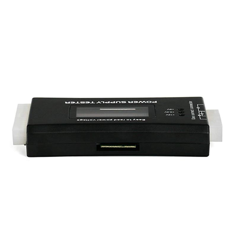 20 4 Pin LCD Power Supply Tester for ATX, ITX, BTX, PCI-E, SATA, HDD. 