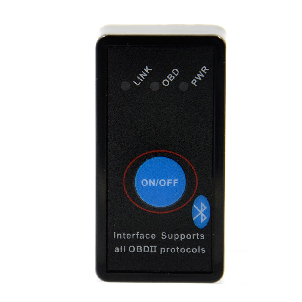 Top Sale Super Mini ELM327 Bluetooth With On/Off Power Switch ELM 327 OBD2 Diagnostic Scanner Support Multi-Brand Cars. 