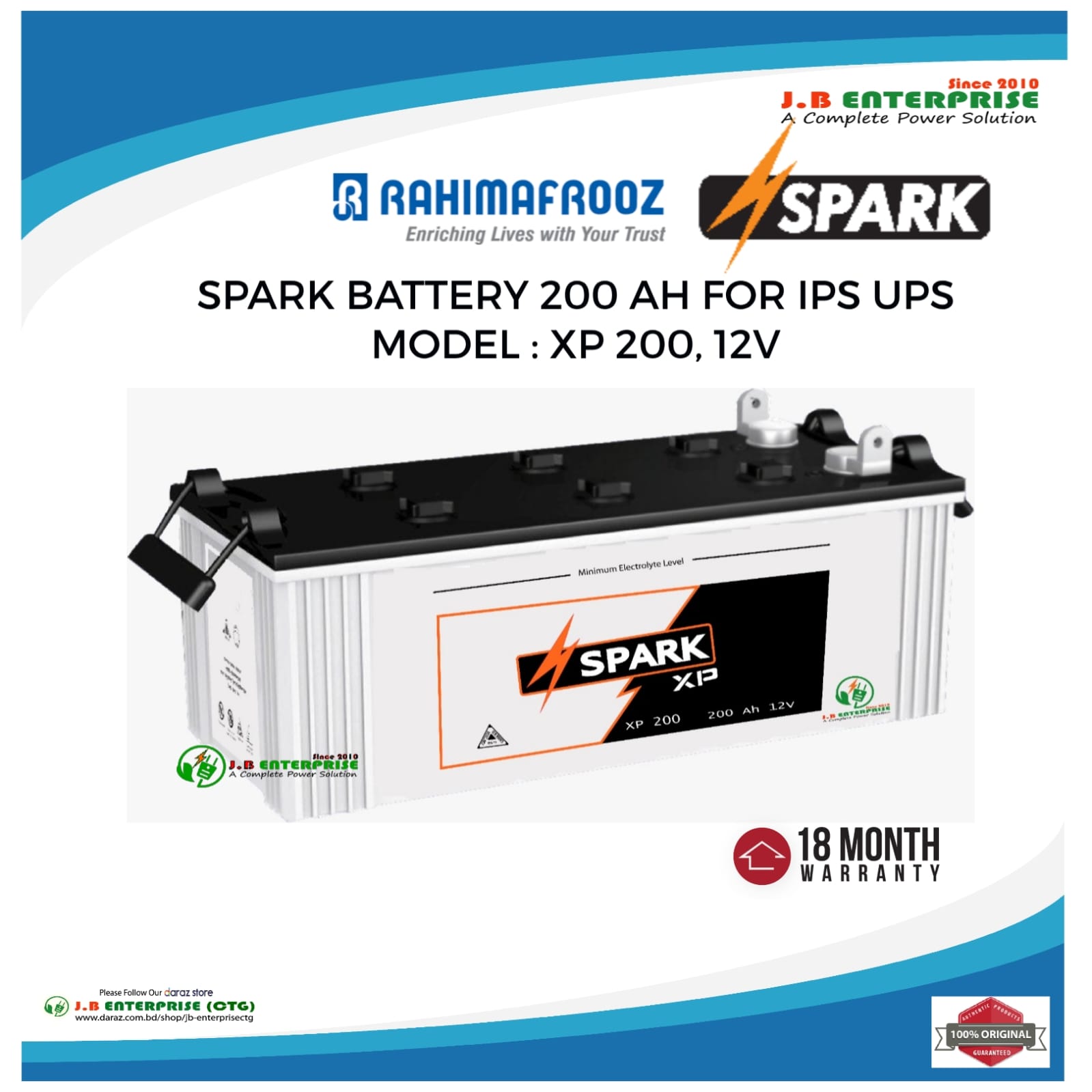 Spark battery sale