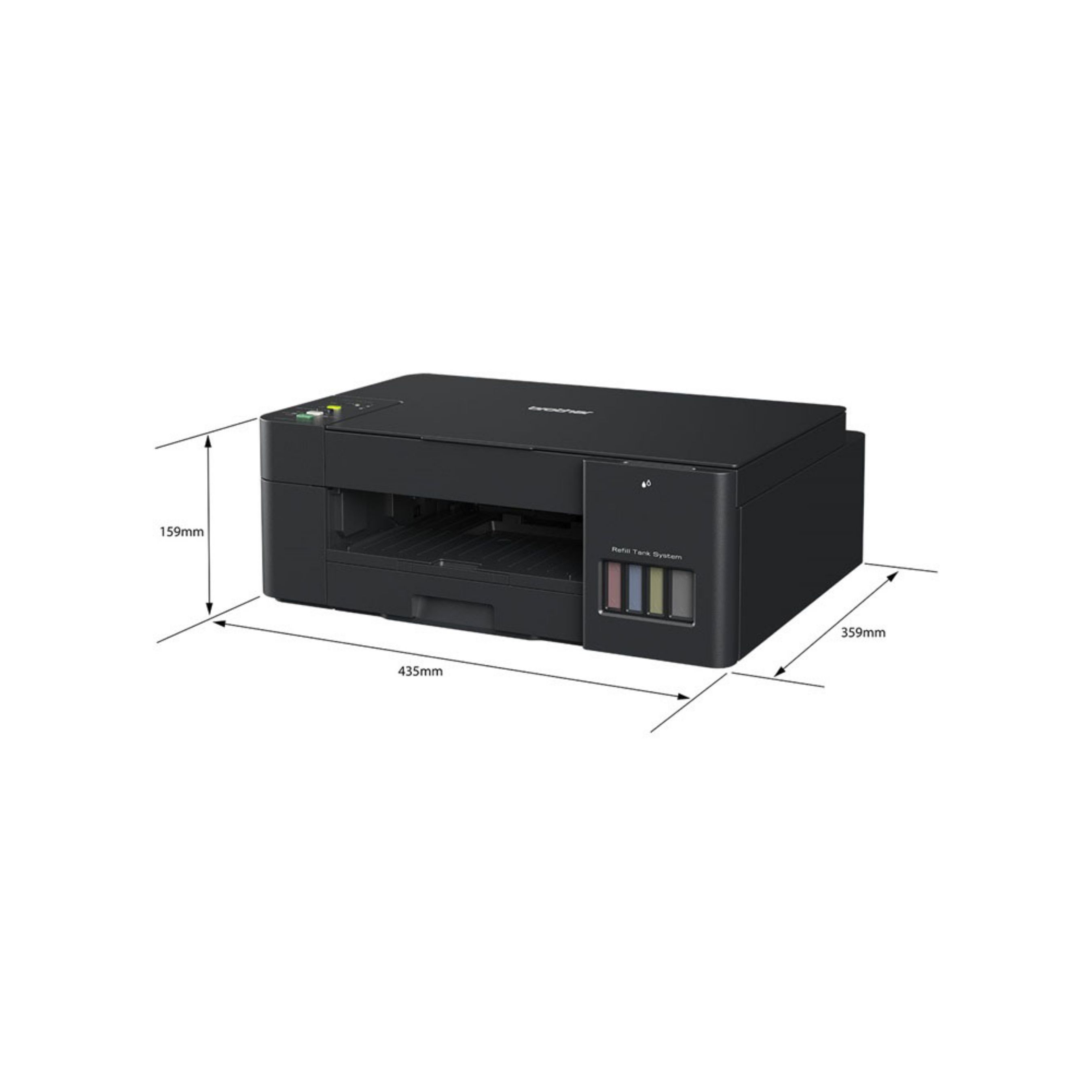 Brother DCP-T420W Multifunction Wireless Color Ink Tank Printer. 