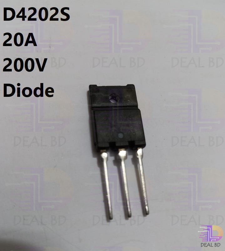 4202 4202S L4202S FMD-4202S D4202S TO-3PF 20A 200V Silicon Rectifier Diode Power Transistor SCR. 