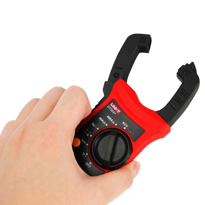 UNI-T UT203+ True RMS Clamp Meter AC & DC Current Tester 400A Clamp Multimeter Auto Range false detection protection UT203+  Kings Trading. 