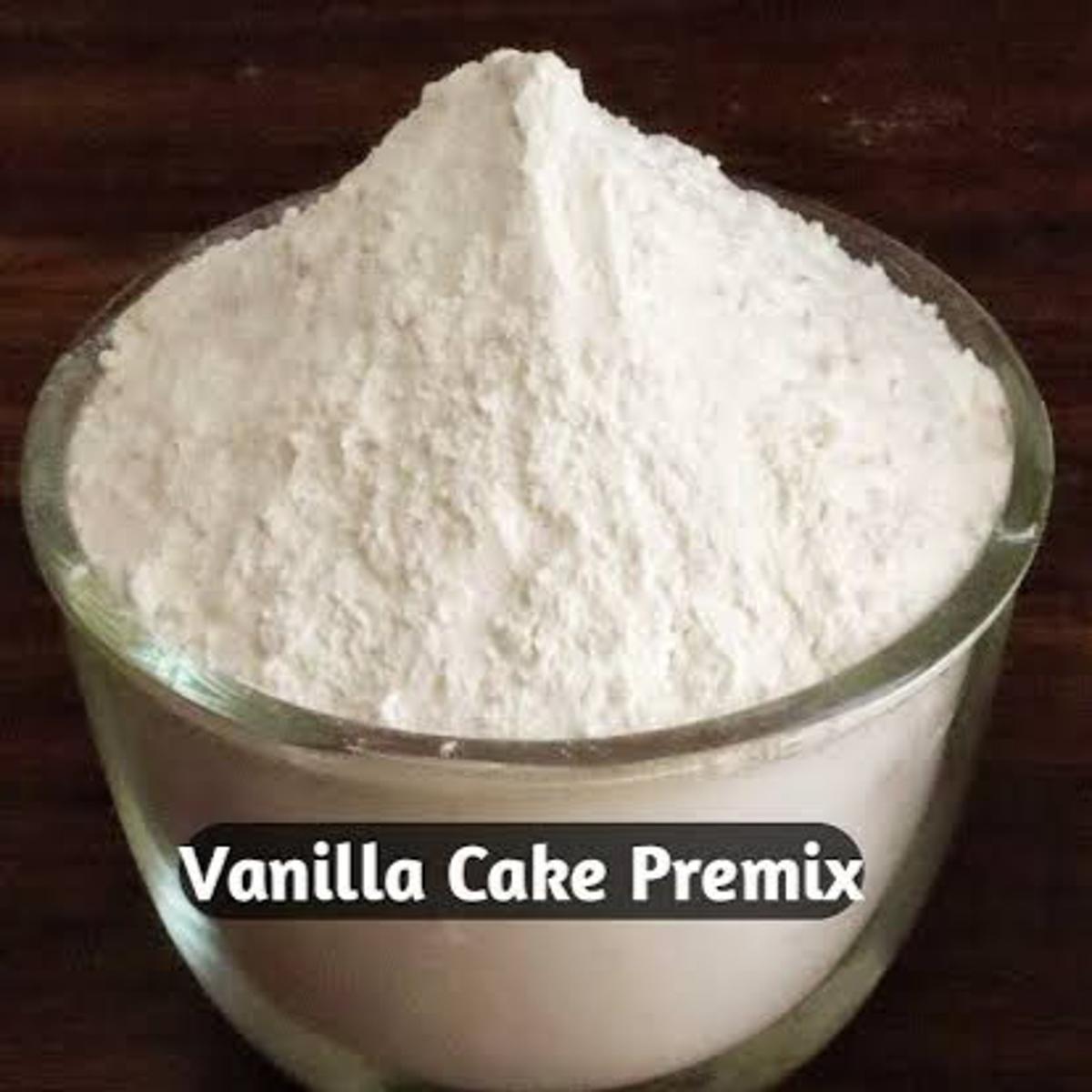 vanilla cake premix powder(200gm) for1 pound vanilla cake