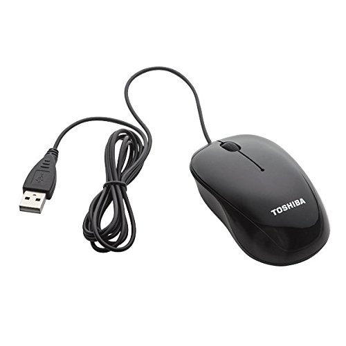 Toshiba Optical Mouse - Black - Mouse 1pcs. 