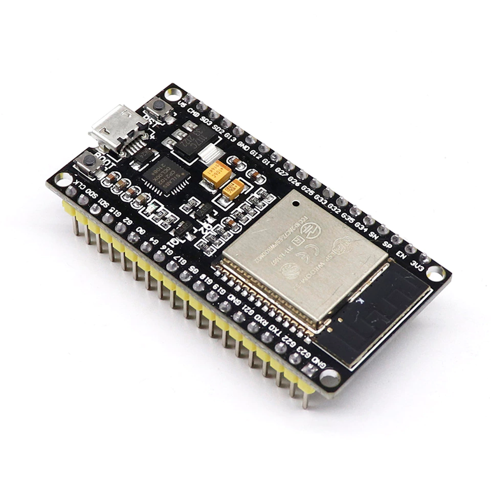 ESP-32 38-Pin DevKitC ESP-WROOM-32 CP2102 WiFi Bluetooth Development Board With Data Cable. 
