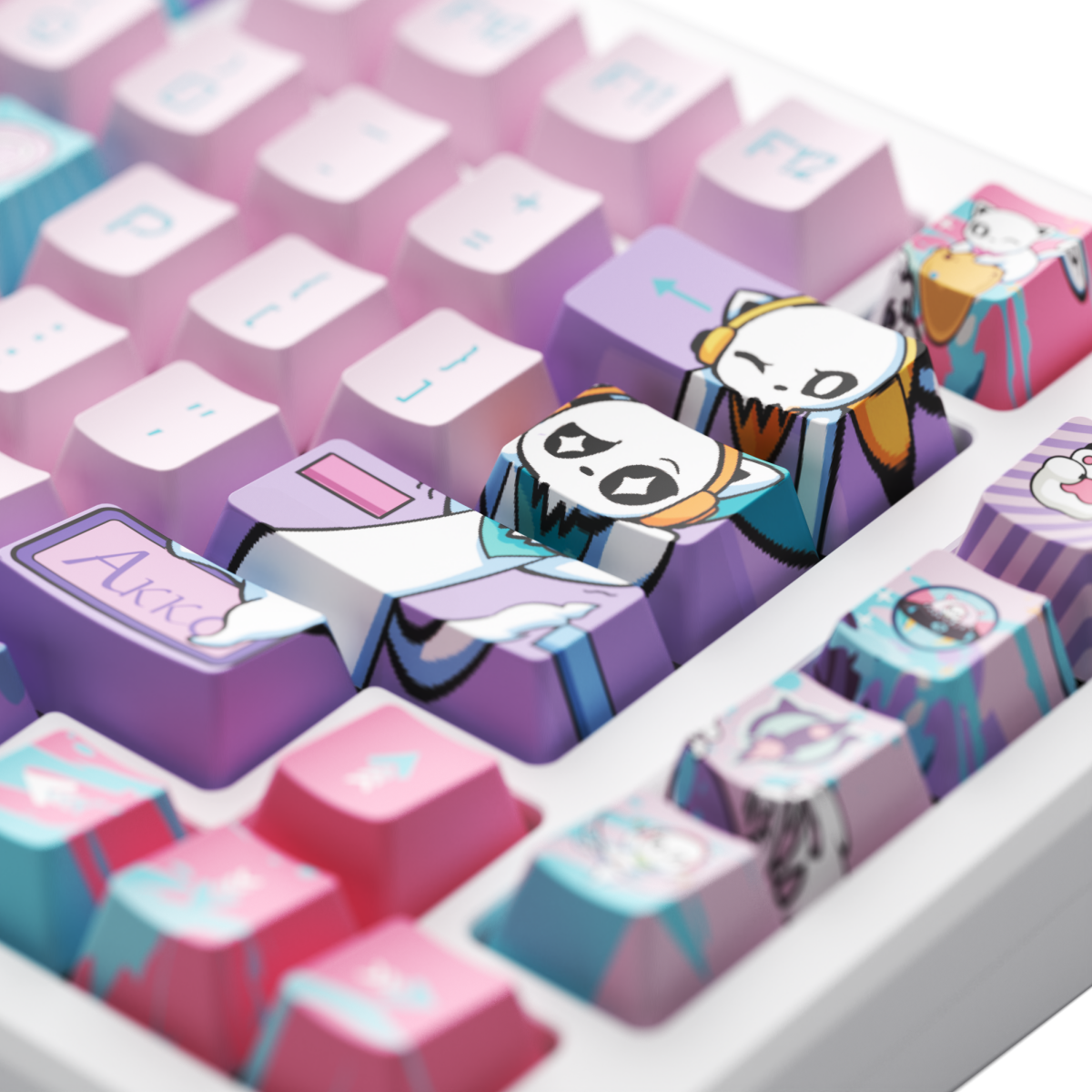 Akko MOD007B-HE PC 7th Anniversary 75% Rapid Trigger Wireless Mechanical Gaming Keyboard RGB Gasket Mount with Magnetic Switch. 