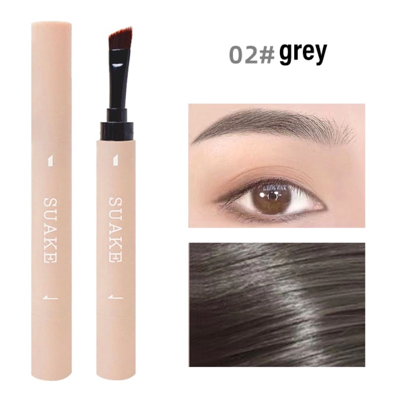 2 in 1 Waterproof Eyebrow Cream Gel with Brush and Pencil - Long Lasting Brow Makeup for Natural and Beautiful Look. 