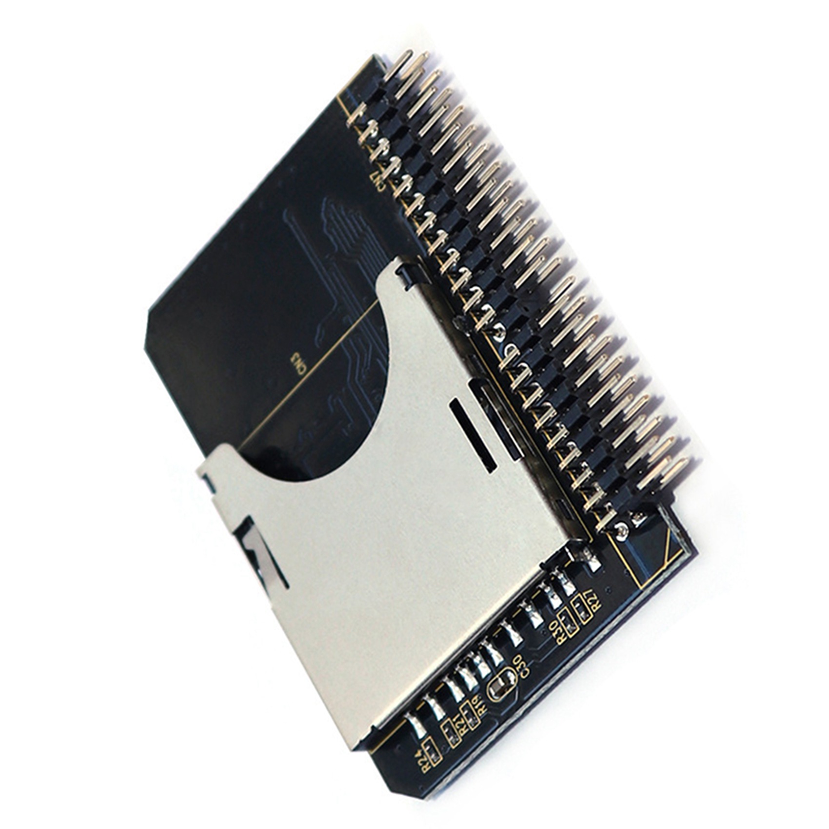 1 Piece IDE Expansion Card SD to 2.5 Inch IDE 44 Pin Converter Card IDE SD Card Adapter SSD Embedded Storage Adapter Card. 