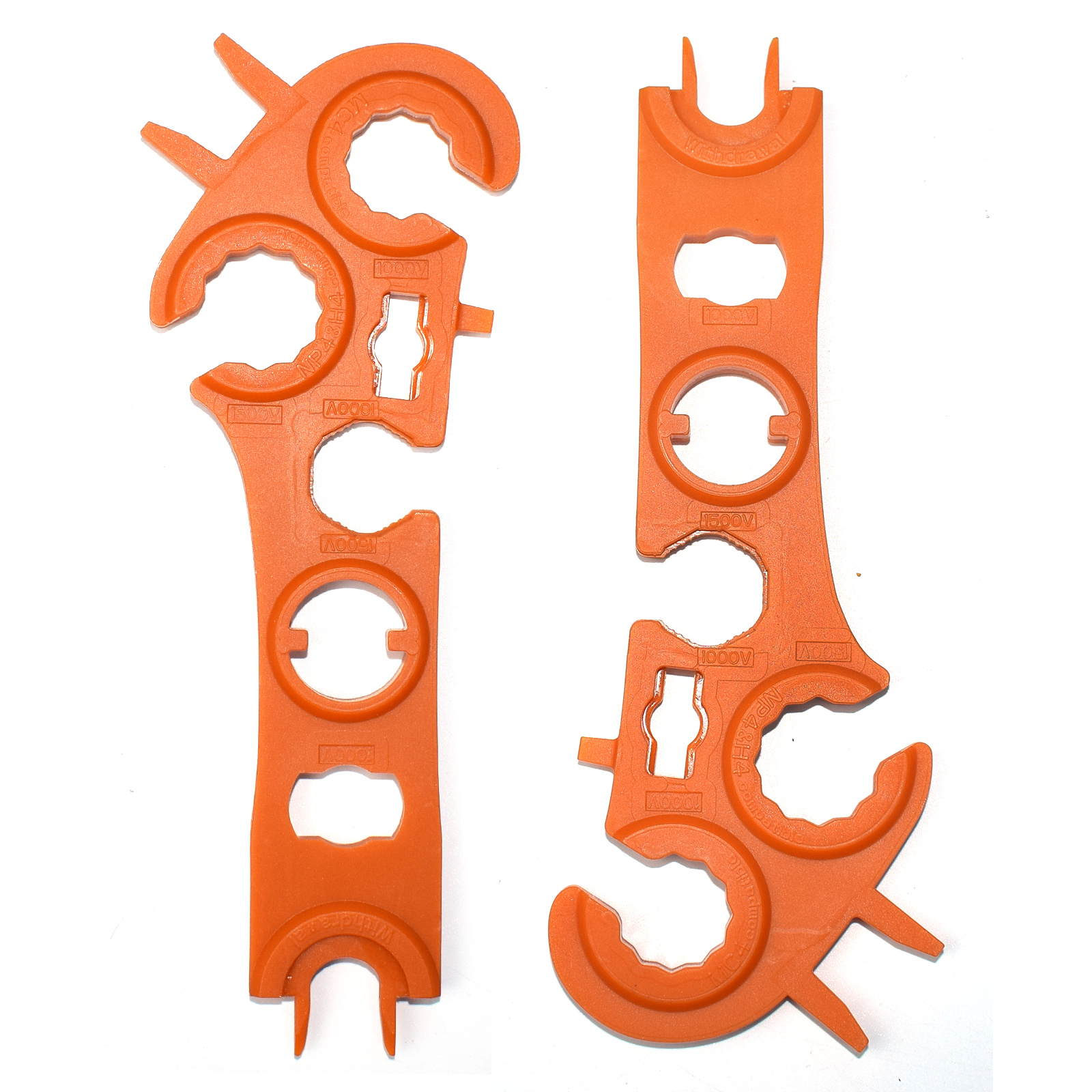 Solar Connector Wrench Disconnect Spanner Release Removal Assecheerfulmbly Tool for 1000V 1500V QC4 mC4 MC-4 Cable PV Panel Inverter. 
