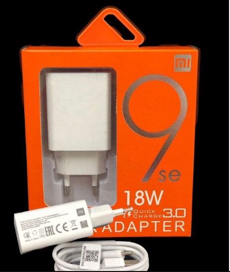 CHARGER XIAOMI FAST CHARGING REDMI 9 ORIGINAL MICRO USB TYPE C. 